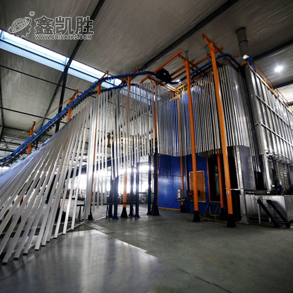 鋁（lǚ）型材靜電噴塗（tú）設備