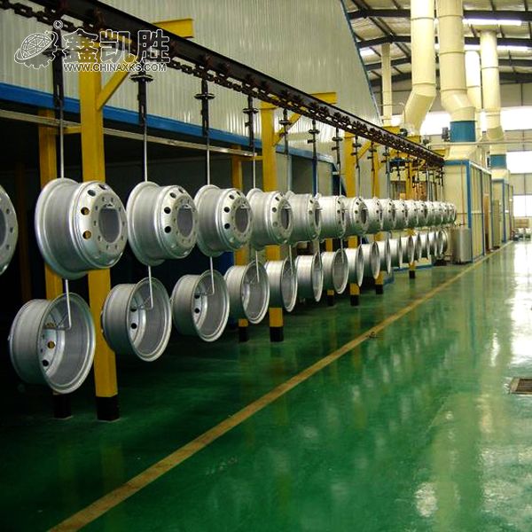 汽車輪轂靜電噴塗設備