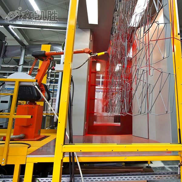 金屬（shǔ）件五金件靜電噴塗流水線