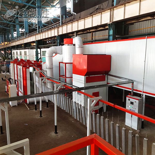 鋁合金型材粉末靜電（diàn）噴塗設備