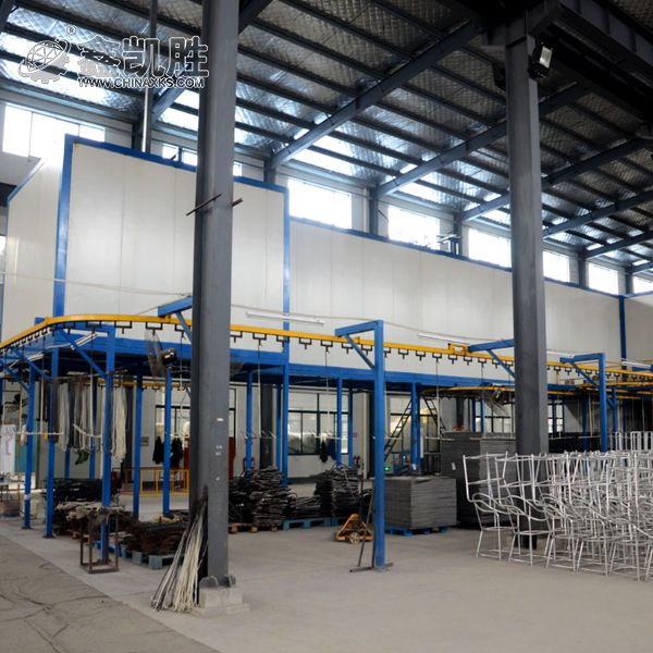 戶外家具椅腳噴塑生產線 戶外家具椅(yǐ)腳噴塑生產線