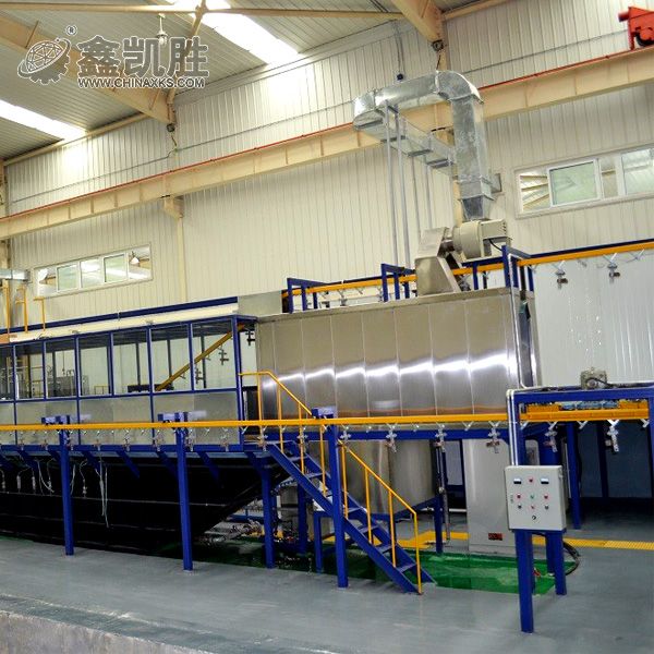 汽車鋼圈自動噴塗流水線