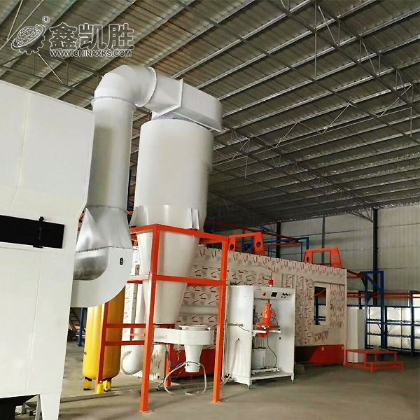 大小旋風噴塑房_噴粉房