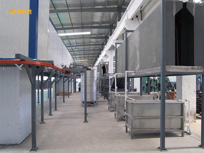 噴淋式（shì）前處理生產線