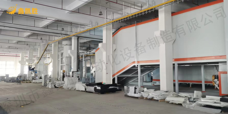 噴粉設備生產線