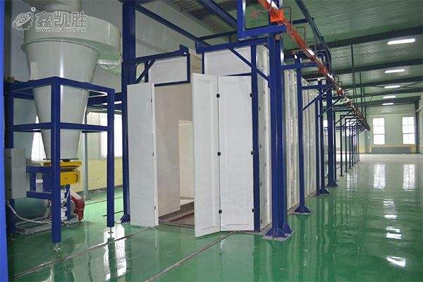 靜電噴塗流水線的5種噴塗工藝_你知道嗎？