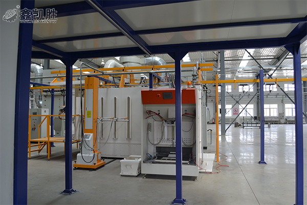 環（huán）保靜（jìng）電噴塗設備的噴粉廢氣處理采用的流程