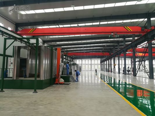 粉末噴塗設備濾芯噴粉房的優勢