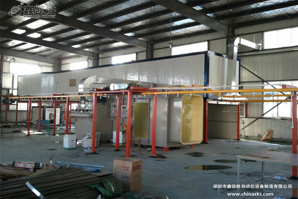 靜電噴粉設備（bèi）的噴塗工藝流程