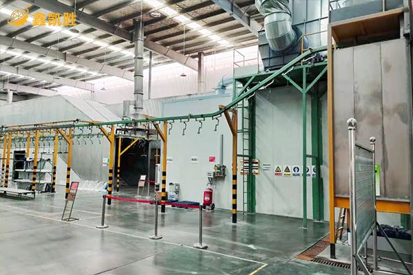 噴粉設備塗料固化三種方法
