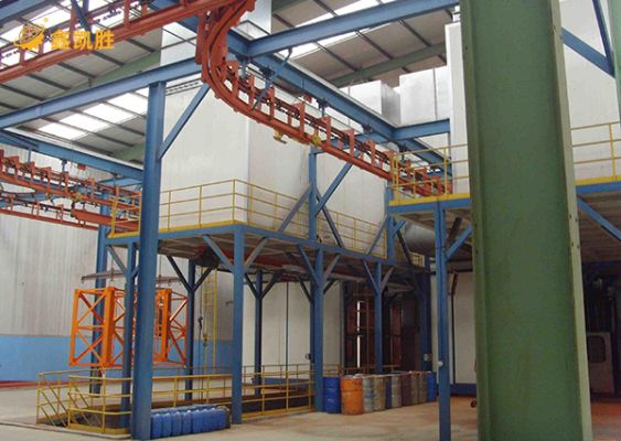 噴粉塗（tú）裝設備室體的結構