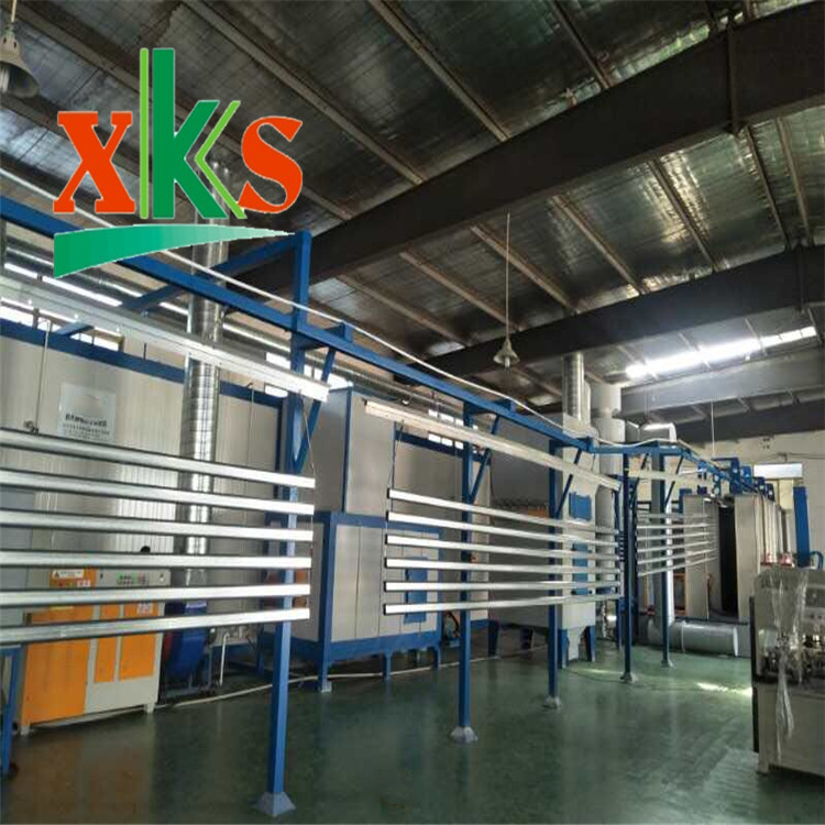 不用生命（mìng）刷漆，減少“人身傷害”的自動（dòng）噴塗線 噴粉生產線