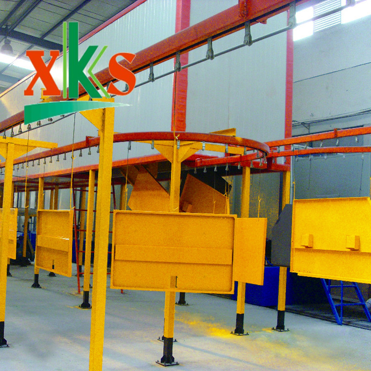 五金件自動噴塗生產（chǎn）線替代人（rén）工噴塗設備