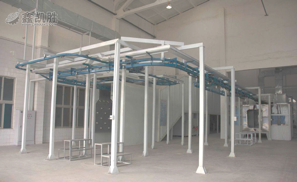 靜電噴塗流水線