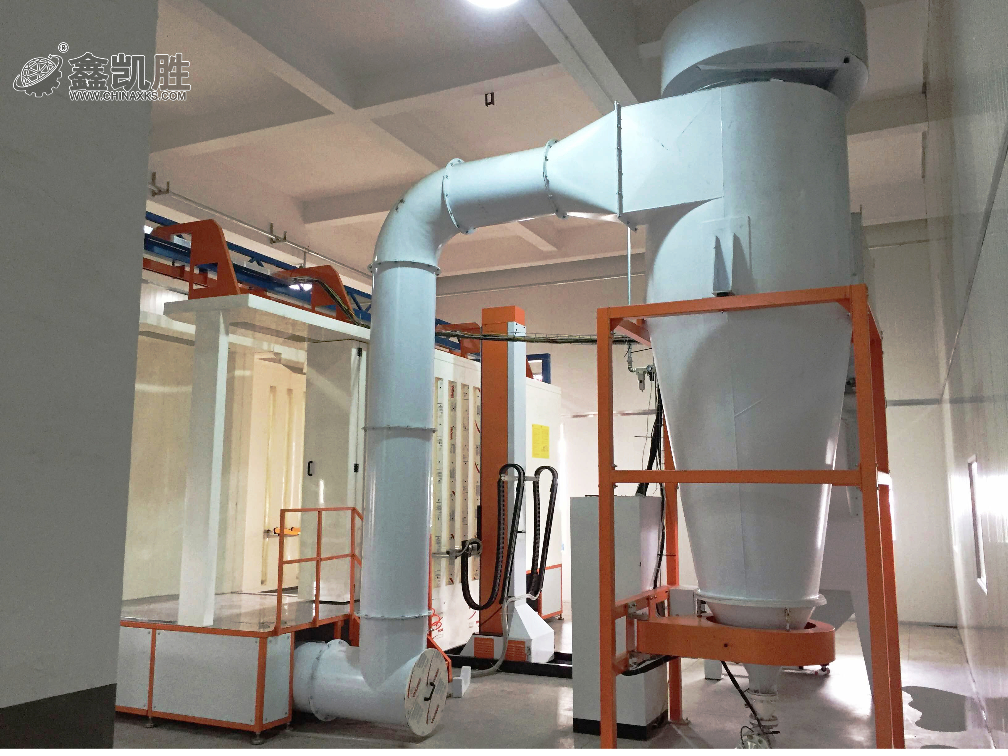 粉末（mò）噴塗設備的工作原理和工藝流程