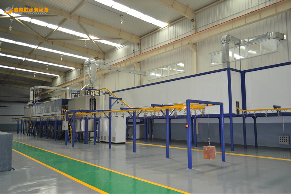 自動噴塑設備流水線