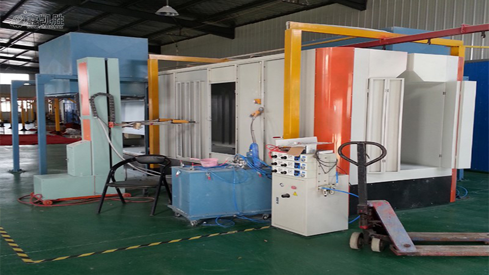 全（quán）自動噴粉自動生產線