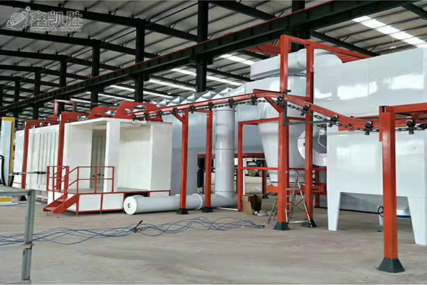 噴粉塗（tú）裝（zhuāng）流水線