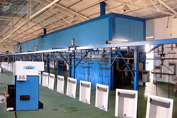 鋁材件噴塑流水線設備