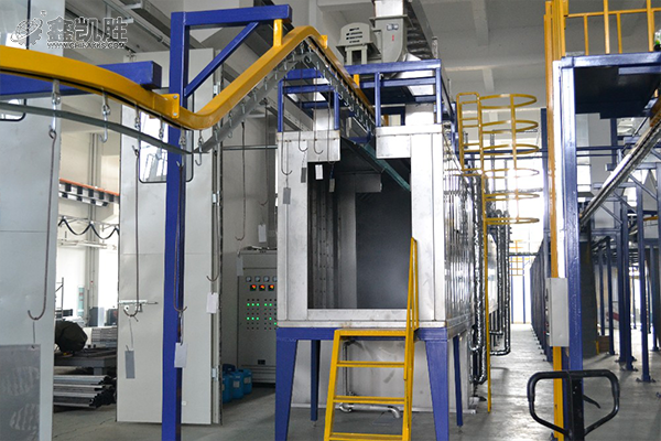 靜(jìng)電噴塗設備流水線