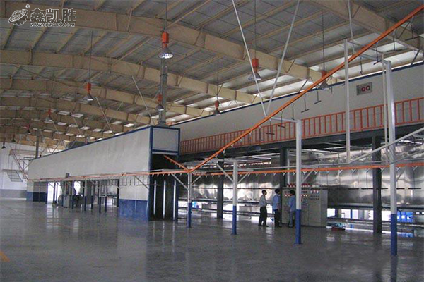 實木門靜電（diàn）噴塗流水設備