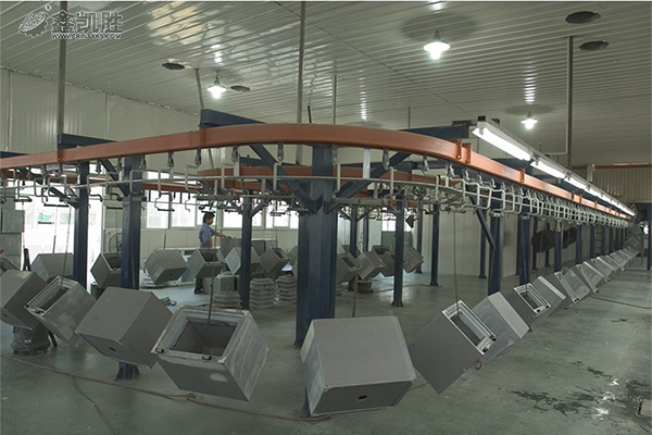 塗裝設備流水線