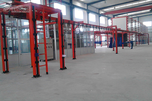 全自動粉末噴塗流水線設備