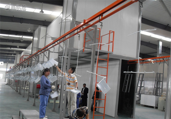 五金靜電噴塗（tú）生產線