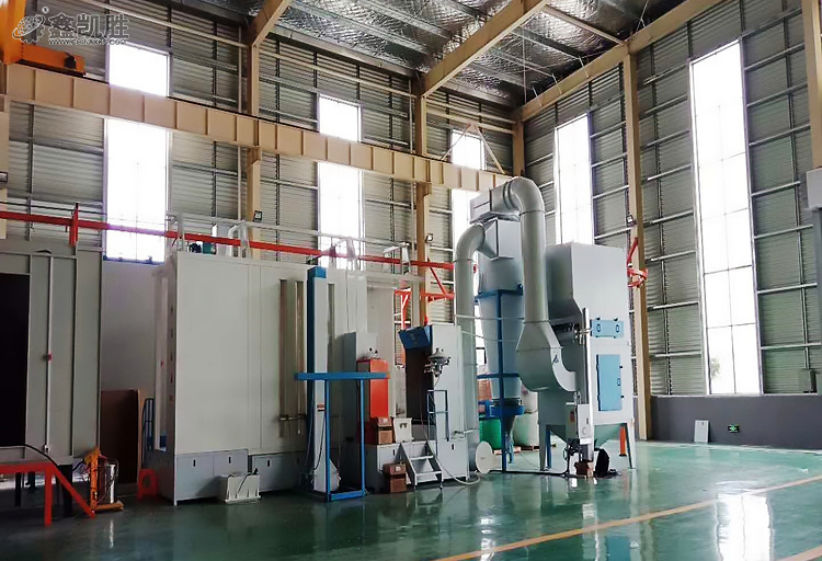 噴粉生產（chǎn）線操作流程