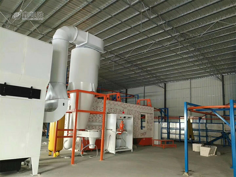 粉末靜電噴塗設備包含粉房