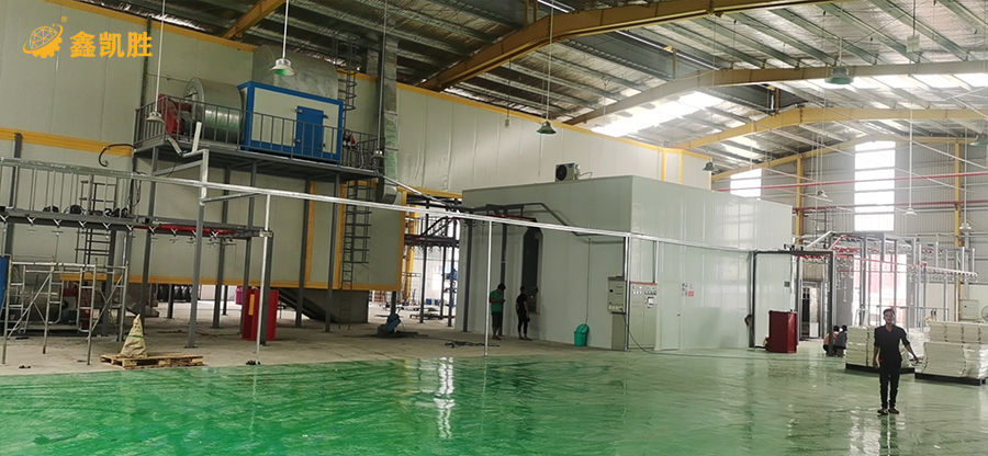 粉末靜（jìng）電噴塗生產線