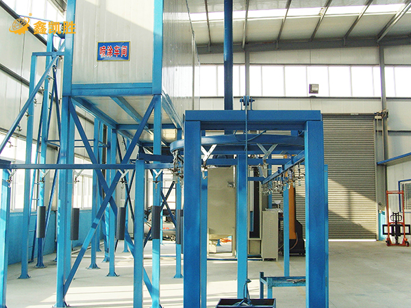 噴粉設備生產線